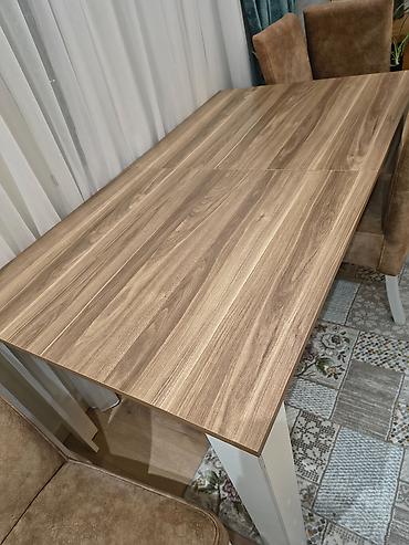 Mebel: Qonaq otağı üçün, İşlənmiş, Açılan, 6 stul — 1