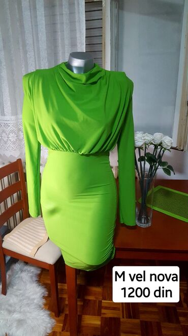 marame za preko haljine: M (EU 38), color - Green, Other style, Long sleeves