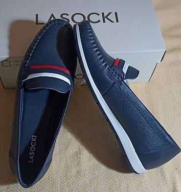 Mokasine: Lasocki ženske kožne mokasine38novenikad nosene. - Model — 3