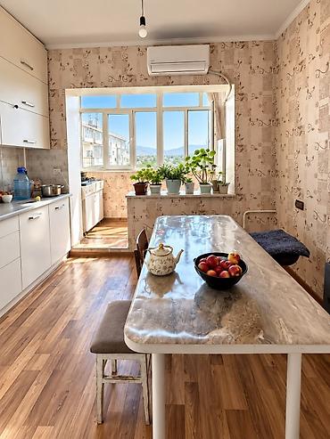 106: 2 комнаты, 54 м², Учкун мкр 106 серия, 9 этаж, Старый ремонт — 7