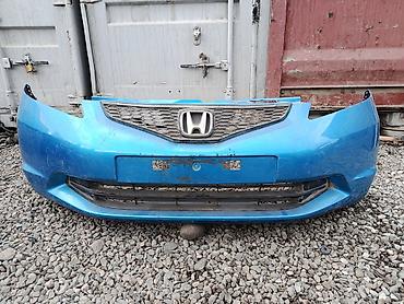 бампер фит джаз: Передний бампер Honda ФИТ (с эмблемой и решеткой радиатора) - — 2