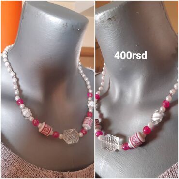 Ogrlice: Ogrlice 30 modela Hand Made, Tu sam za sva pitanja. Cene na slikama — 9