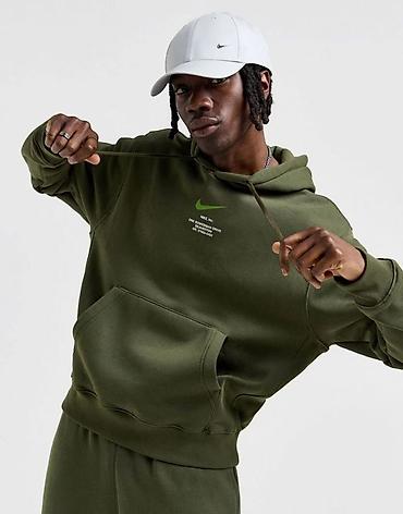 balmain torba: NIKE Club Swoosh graphic backprint hoodie vel. M NOVO IB — 3