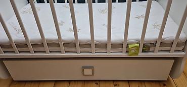 bamboo doşek: Oğlan və qız üçün, İşlənmiş, Dördbucaq, Beşik, Dəstsiz, Matras ilə, Yellənmə mexanizmi ilə — 3