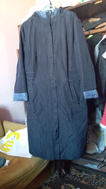 женские коричневые плащи: Плащ, цвет - Черный