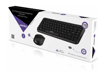 беспроводная клавиатура и мышь: Smartbuy SBC-626376AG-K – простой и понятный в использовании набор