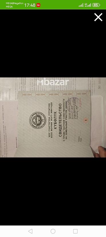 Жер тилкелерин сатуу: 260 соток, Айыл чарба үчүн, Кызыл китеп — 2