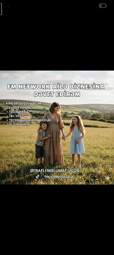 freelance dizayner vakansiya: SMM menecer tələb olunur, 18-29 yaş, Təcrübəsiz — 1
