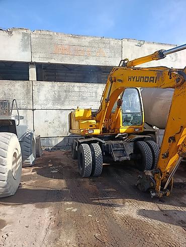 Экскаваторы: Экскаватор, Hyundai, Колесный — 3
