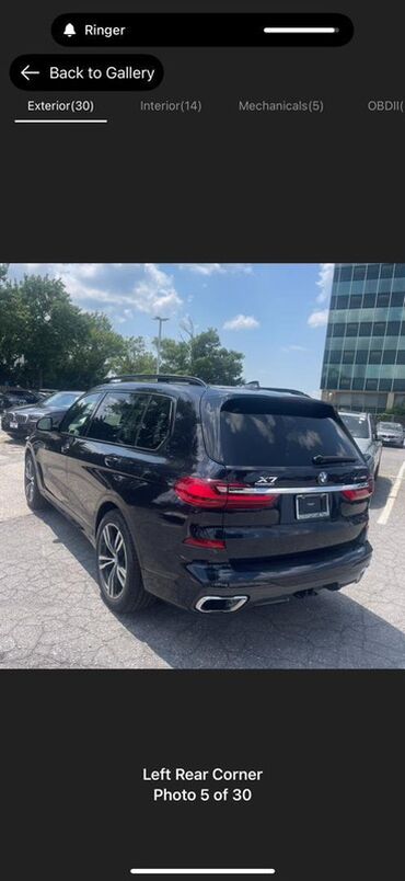 BMW: BMW X7: 2019 г., 3 л, Бензин, Внедорожник — 6