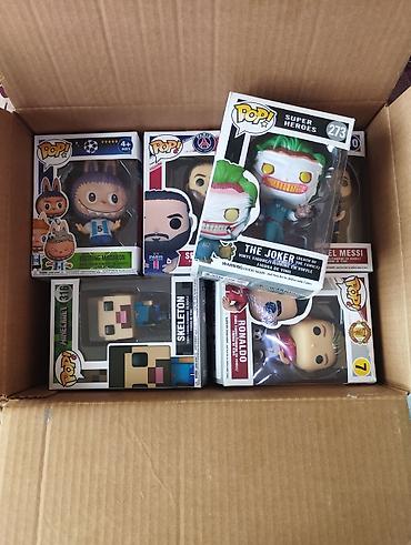 messi: Funko Pop! vinil fiqurları – kolleksiya paketi Məzmun: - DC Super — 4