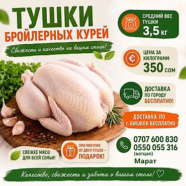 Тушки бройлерных кур. 7 сентябрь начало продажи.Бронь приветствуется