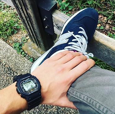 стринги мужские: Золотая классика g-shock gw5600 ___ функции : секундомер, таймер — 6