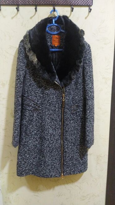 детское кашемировое пальто: Пальто M (EU 38), цвет - Серый
