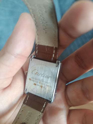 saat barter: Cartier üslubunda kvadrat formalı qol saatı Alana endirim olacaq başqa — 4
