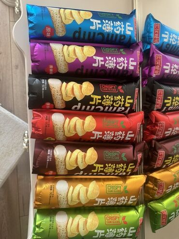 лапша быстрого приготовления: Хрустящие ломтики ямса «YamChip» представляют собой легкий и