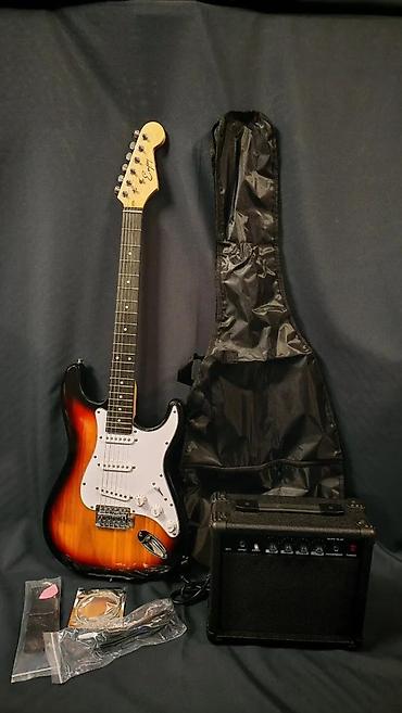 Gitare: GITARSKI PAKET ZA POČETNIKE GITARA POJAČALO TORBA ŽICE KAIŠ | — 4