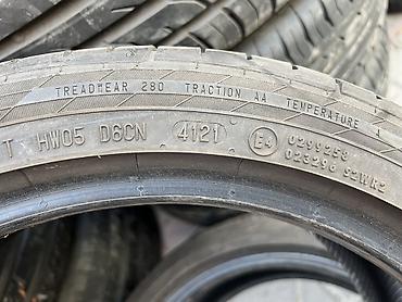 stud 100: Шины 195 / 45 / R 17, Лето, Б/у, Комплект, Германия, Continental — 7