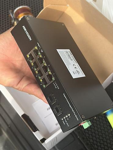 sazz internet paketleri: Hikvision DS-3T0510HP-E/H(S) – 8 Portlu Gigabit Unmanaged PoE Switch — 1