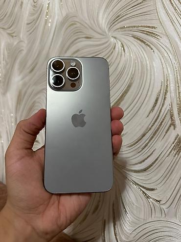 iphone 16 pro max en ucuz: IPhone 15 Pro Max, 256 GB, Natural Titanium — 1