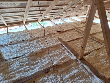 барачный дом: Утепление крыши | Утепление склада | Пенополиуретан Больше 6 лет опыта