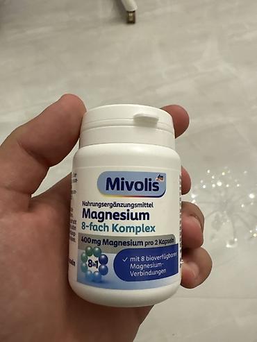 Məhsul: Mivolis Magnesium 8-fach Komplex – qida əlavəsi