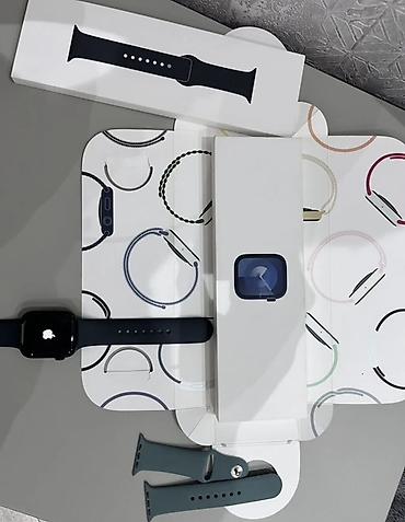 Apple Watch Series 9 (GPS) – 45 mm, Midnight rəngli alüminium korpus