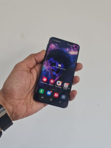 Samsung: Samsung Galaxy S10e, 128 GB, rəng - Qara, Barmaq izi, Face ID