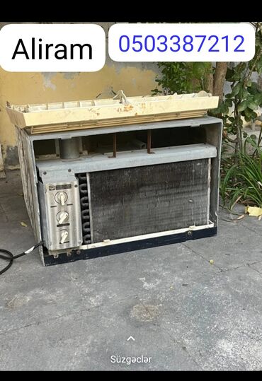 kondisioner ucun stabilizator: Məhsul: Pəncərə tipli kondisioner və metal samovar Təsvir: - Pəncərə