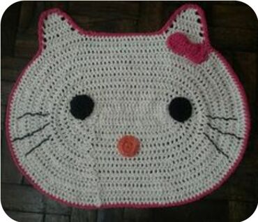 Sifarişlə əl işləri: Toxuma uşag otagna igruşka formada toxuma yastig ve toxunma xalcalar — 2