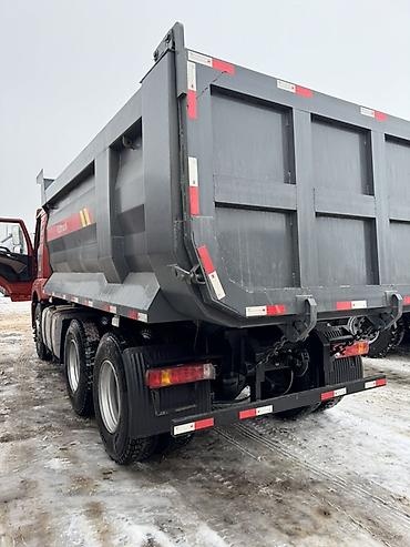 Другой строительный транспорт: Самосвал FAW (китайский бренд), колесная формула красная кабина — 7