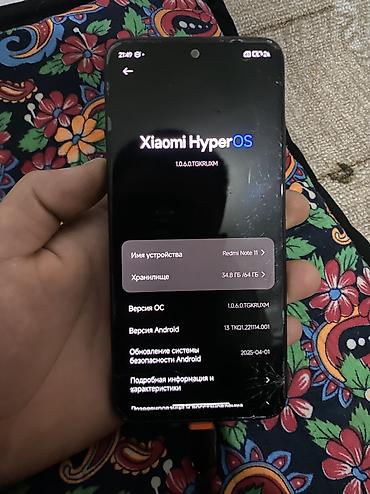 8910 nokia: Redmi, Redmi Note 11, Б/у, 64 ГБ, цвет - Серебристый — 2