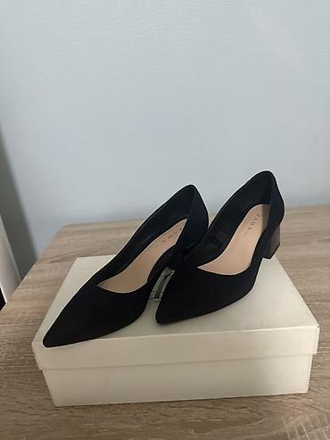 pull and: Туфли, 35, Zara, Новый, цвет - Синий, Платная доставка, Самовывоз — 1