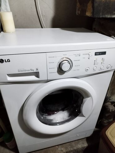 стиральная машина lg 8 кг цена бишкек: Стиральная машина LG, Б/у, Автомат, До 5 кг