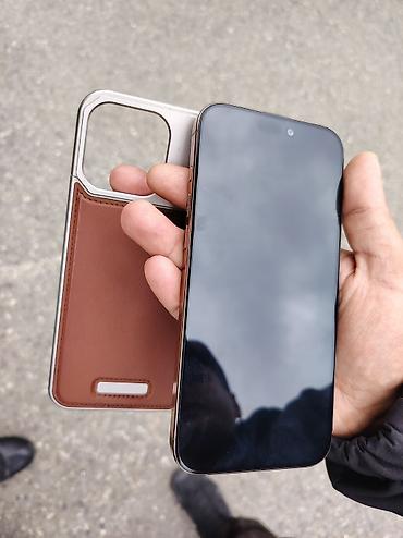 sud sagan aparat elektron: IPhone 16 Pro Max, 256 GB, Desert Titanium, Simsiz şarj, Face ID, Sənədlərlə — 3