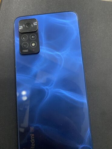 чехол на редми нот 11: Redmi, Redmi Note 11 Pro, Колдонулган, 128 ГБ, түсү - Көгүлтүр, 2 SIM