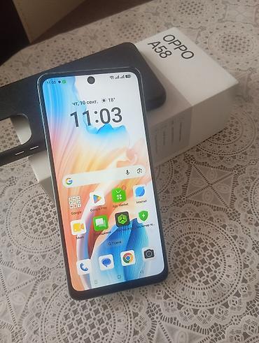 samsung galaxy j4 plus: Oppo A58 4G, 128 GB, rəng - Yaşıl, İki sim kartlı — 2