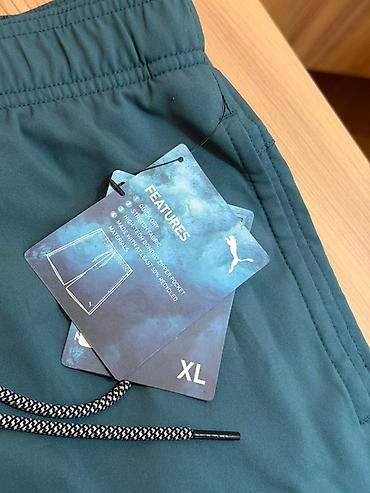 kisi geyimləri: Şort, Puma, XL, rəng - Yaşıl — 2