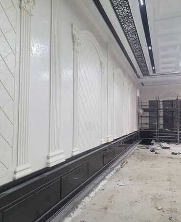 Фасадные работы: Ремонт фасада, Утепление фасада, Фасадный декор | Лепнина, Рамки, Моноблоки | Гранит, Мрамор, Сайдинг | Керамзит, Пенопласт, Пенополиуретан Больше 6 лет опыта — 4