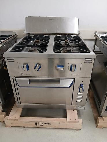 Оборудование для ресторанов, кафе: Electrolux Professional Therma Line sənaye qaz plitəsi və alt soba - — 1