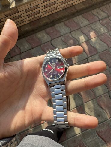 Qol saatları: Qol saatı, Orient, rəng - Qırmızı — 5