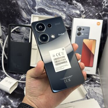 Redmi: Redmi, Redmi Note 13 Pro, Новый, 256 ГБ, цвет - Черный, 2 SIM