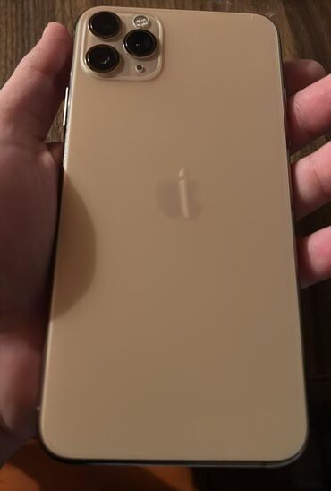 telefon 100 manat: IPhone 11 Pro Max, 64 GB, Qızılı, Zəmanət, Face ID