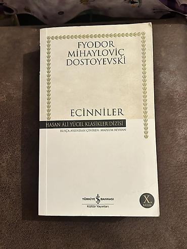 Dostoyevski-Ecinniler 22,70 azn alinib 10 azn satilir lalafo.az -da Dostoyevski-Ecinniler 22,70 azn alinib 10 azn satilir