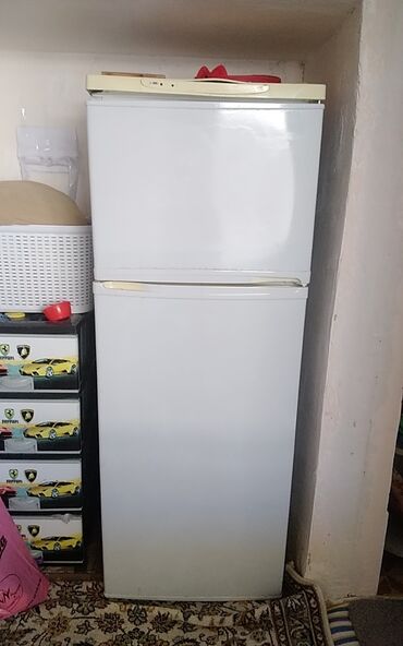 manqal satisi: Б/у 2 двери Холодильник Продажа, цвет - Белый