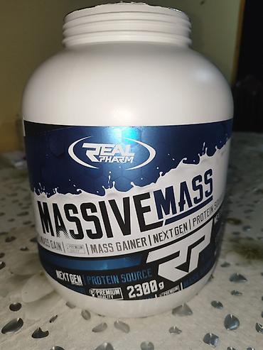 Gainer: Real Pharm Massive Mass – kütləartırıcı/protein-karbohidrat qarışığı — 1