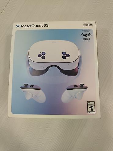 Другие игры и приставки: Meta Quest 3S VR dəst – 256 GB. Cəmi 2-3 dəfə işlədilib. Amerikadan — 4