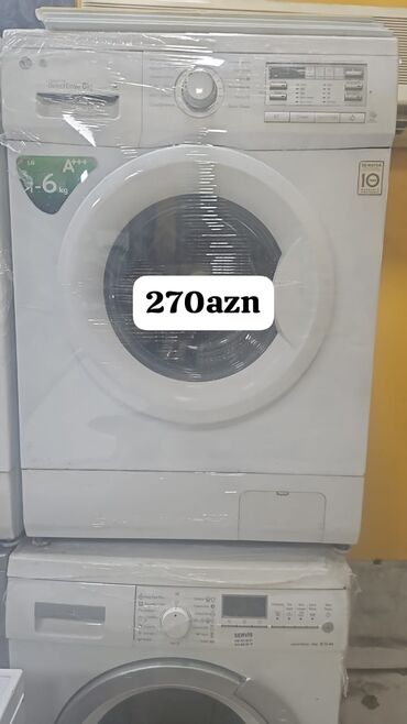 Paltaryuyan maşınlar: Paltaryuyan maşın LG, 6 kq, Avtomat, Qurutmasız