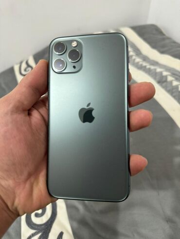 Apple iPhone: IPhone 11 Pro, Б/у, 256 ГБ, Black Titanium, Чехол, 70 %