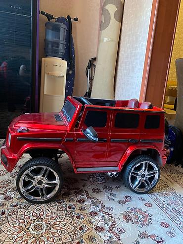 mini araba: Uşaq üçün elektrikli miniatür avtomobil – G‑klass üslubunda, parlaq — 3